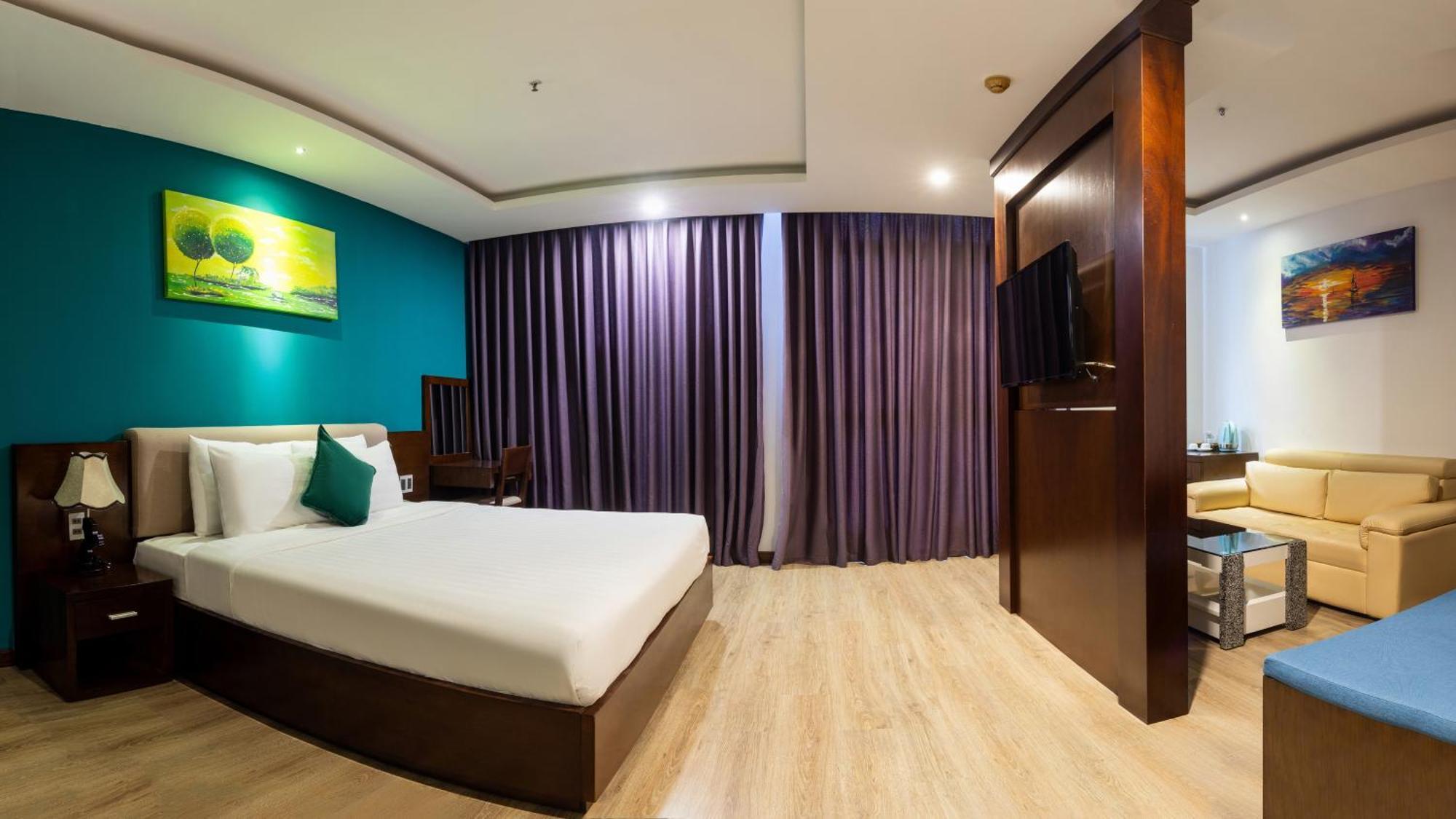 Golden Sun Apartment By New Sky Travel Дананг Экстерьер фото